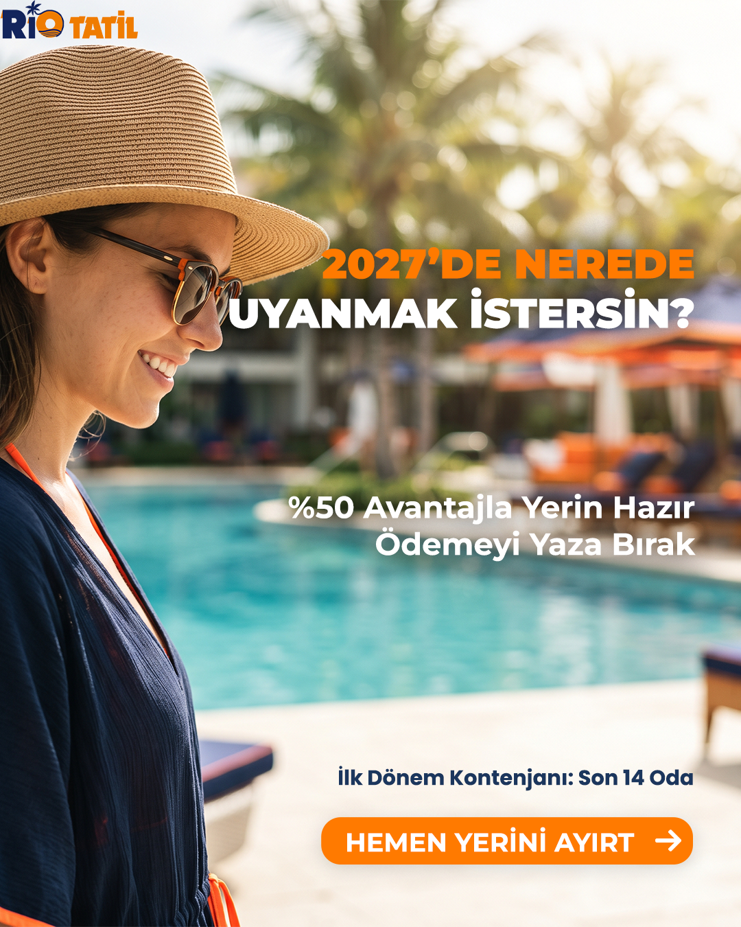 Rio Tatil — Tükendin Mi? Sosyal Medya Reklam Tasarımı